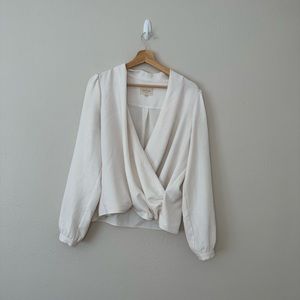 Sezane Abelia Blouse Ecru size 42